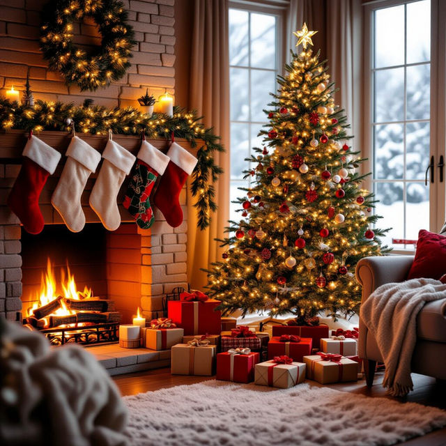 Create Merry Christmas Images with AI gallery