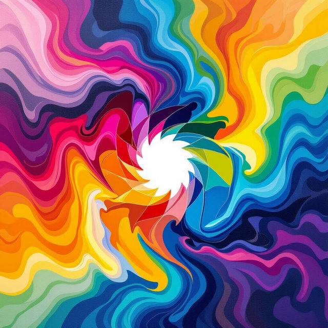 Rainbow Wall Art - Vibrant Creations gallery