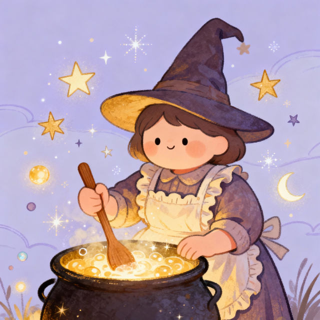 Easy Witch Drawings gallery