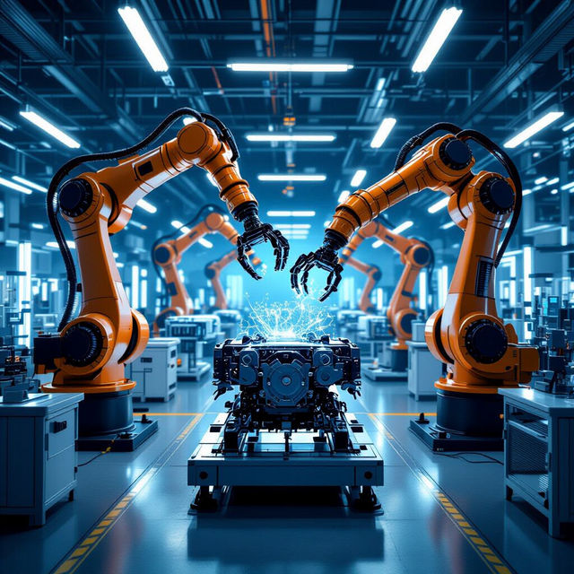 Manufacturing Pictures - AI Generated gallery