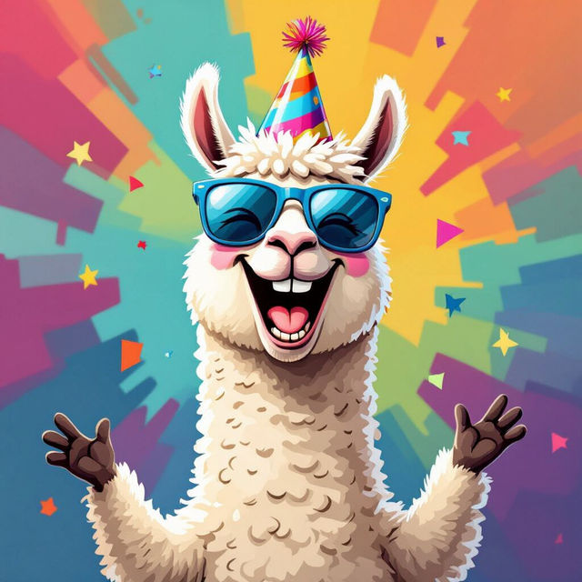 Funny Llama Pictures - Made With AI gallery