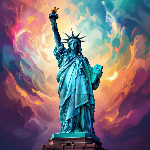 Statue of Liberty Art - AI Generated gallery