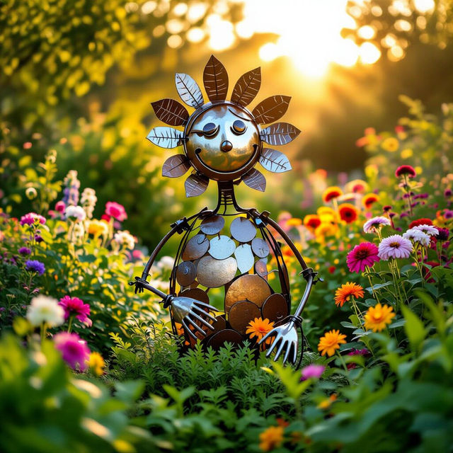 Explore Stunning Yard Art Created With AI gallery