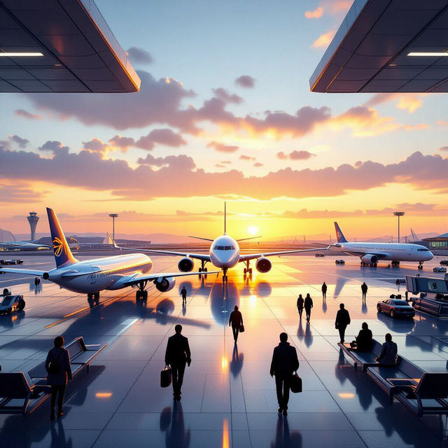 Airport Pictures - Made With AI gallery