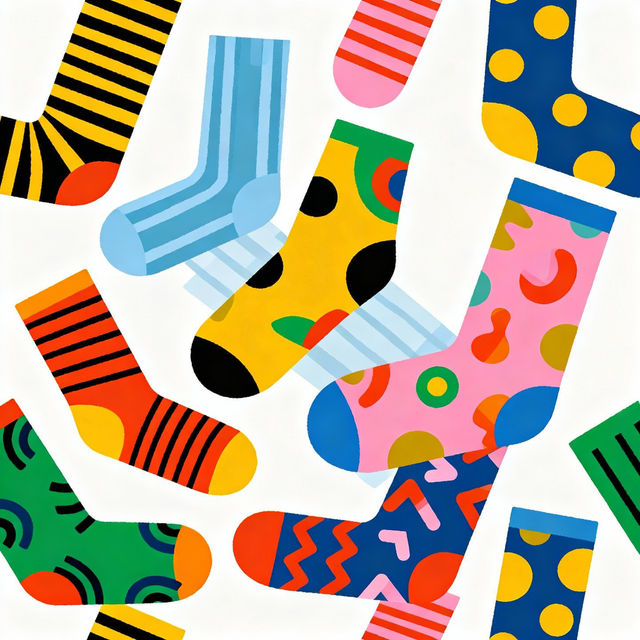 Sock Drawing Ideas - Made With AI gallery