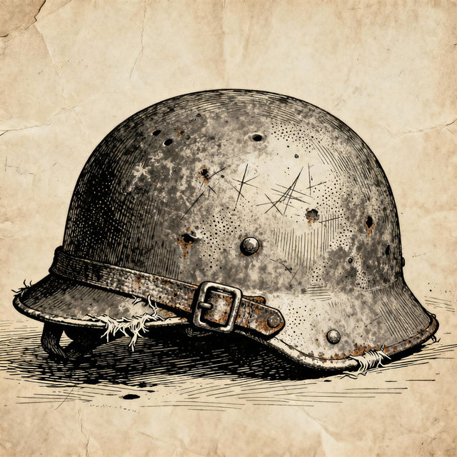 Army Helmet Drawings gallery