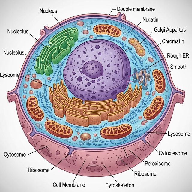 Explore Stunning Cell Drawings Created With AI gallery