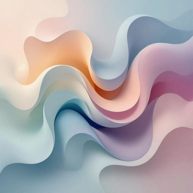 Organic Shape Art - AI Generated gallery