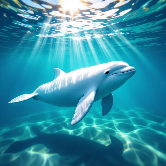 Beluga Whale Pictures - AI Generated gallery