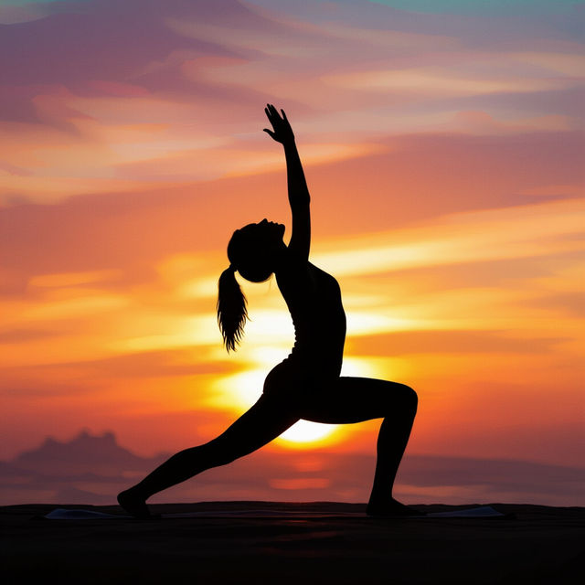 Pictures Of Yoga Poses - Made With AI gallery