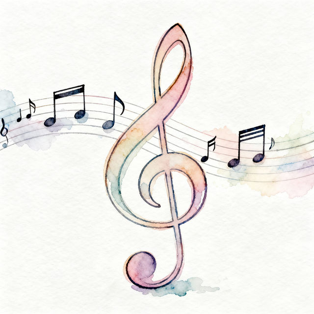 Easy Music Drawings gallery