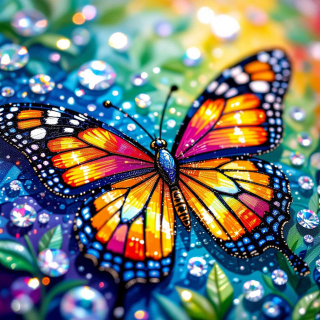 Stunning Diamond Art Paintings Created with AI gallery