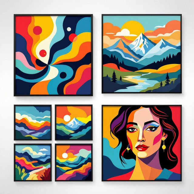 Popular Wall Art - Made With AI gallery