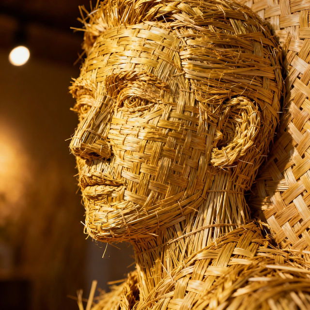 Straw Art gallery