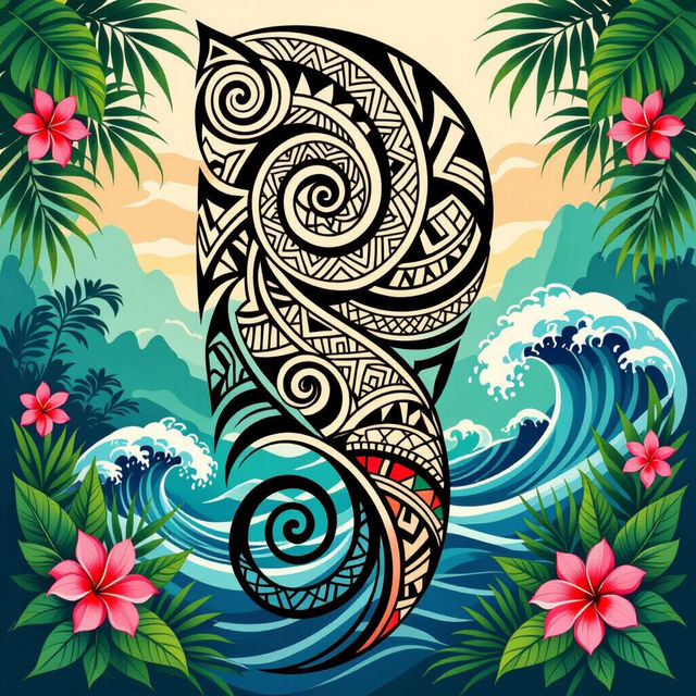 Polynesian Art - Made With AI gallery