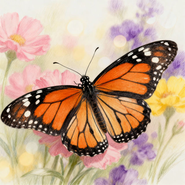 Butterfly Images Drawing gallery