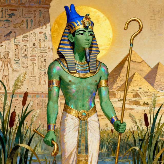 Osiris Drawing - AI Art gallery