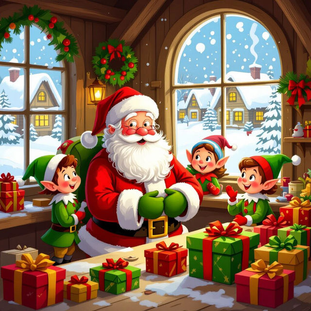 Santa Claus Art gallery