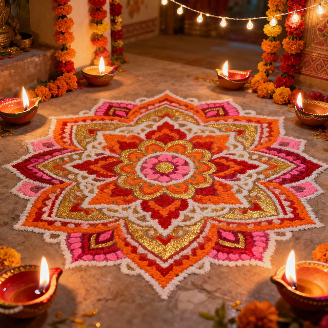 Diwali Drawings - AI Generated gallery