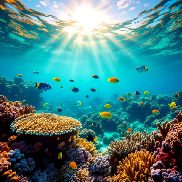 Great Barrier Reef Pictures - Made With AI gallery