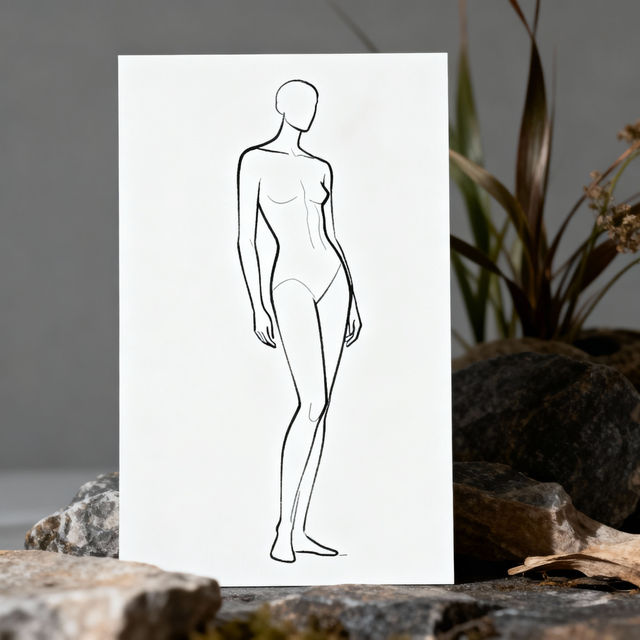 Simple Human Drawings - AI Generated Art gallery