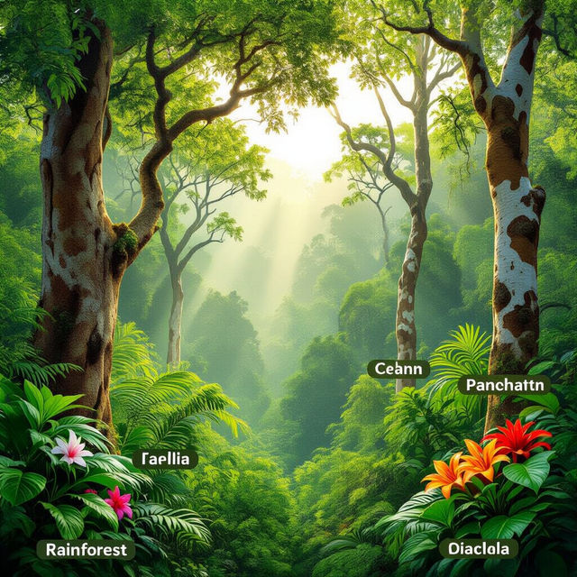 Rainforest Trees Names and Pictures gallery
