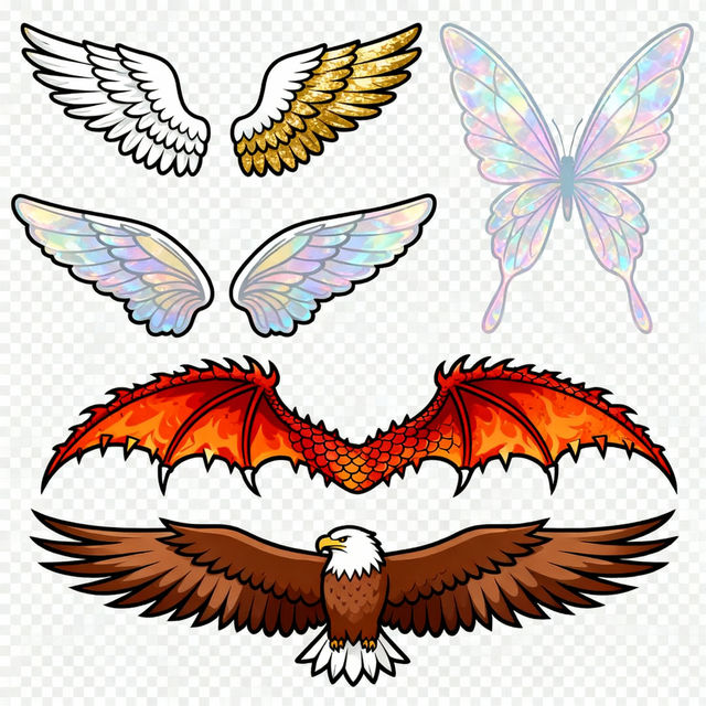 Wings Clip Art gallery