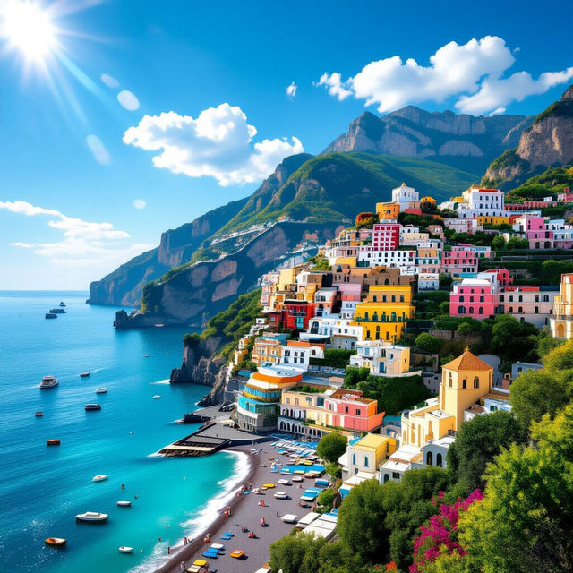 Beautiful Pictures Of Italy - AI Generated gallery