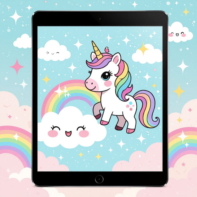 Cute iPad Wallpapers - Made With AI gallery