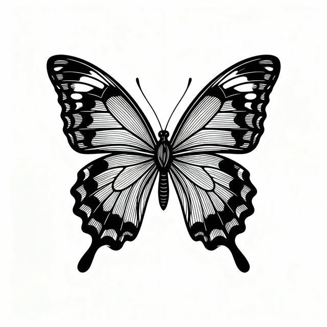 Butterfly Line Art gallery