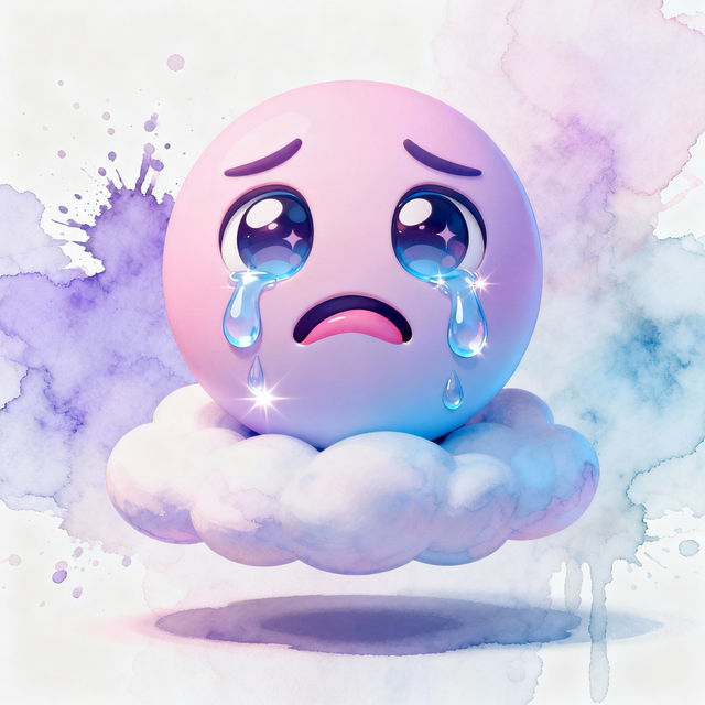 Crying Emoji Drawings - AI Generated gallery