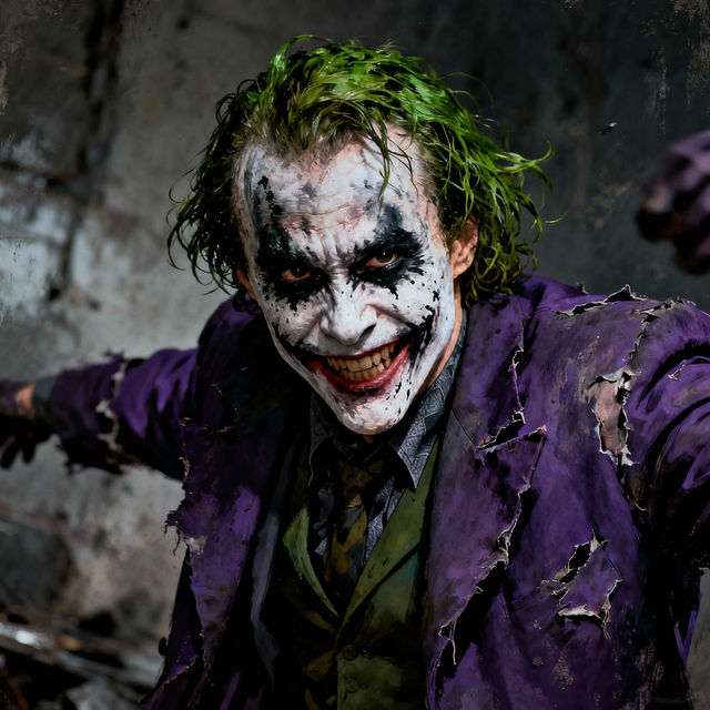 Heath Ledger Joker Drawings gallery