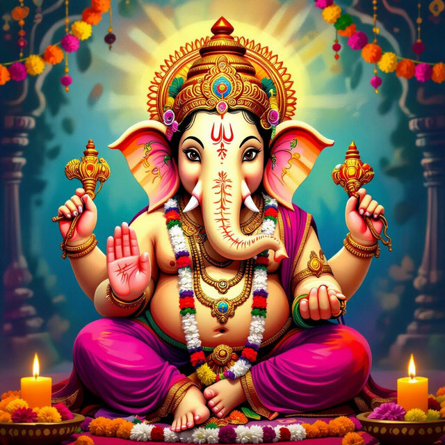 Ganesh Chaturthi Images - AI Generated gallery