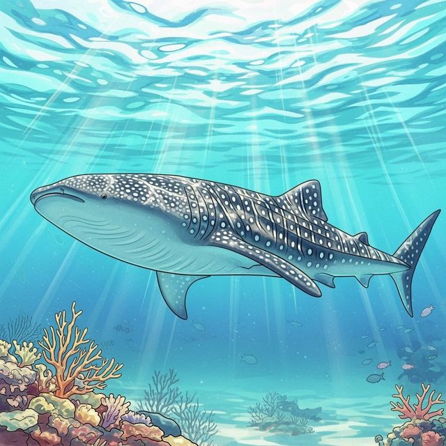 Stunning Whale Shark Drawings Created with AI gallery