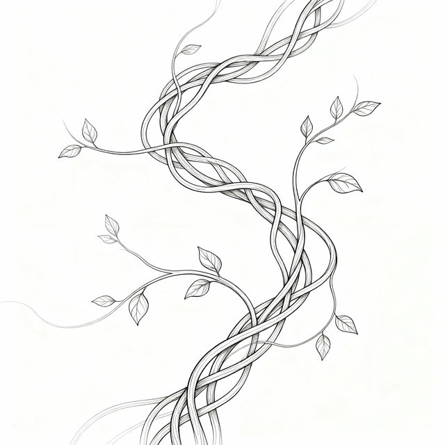 Vines Drawing Easy gallery