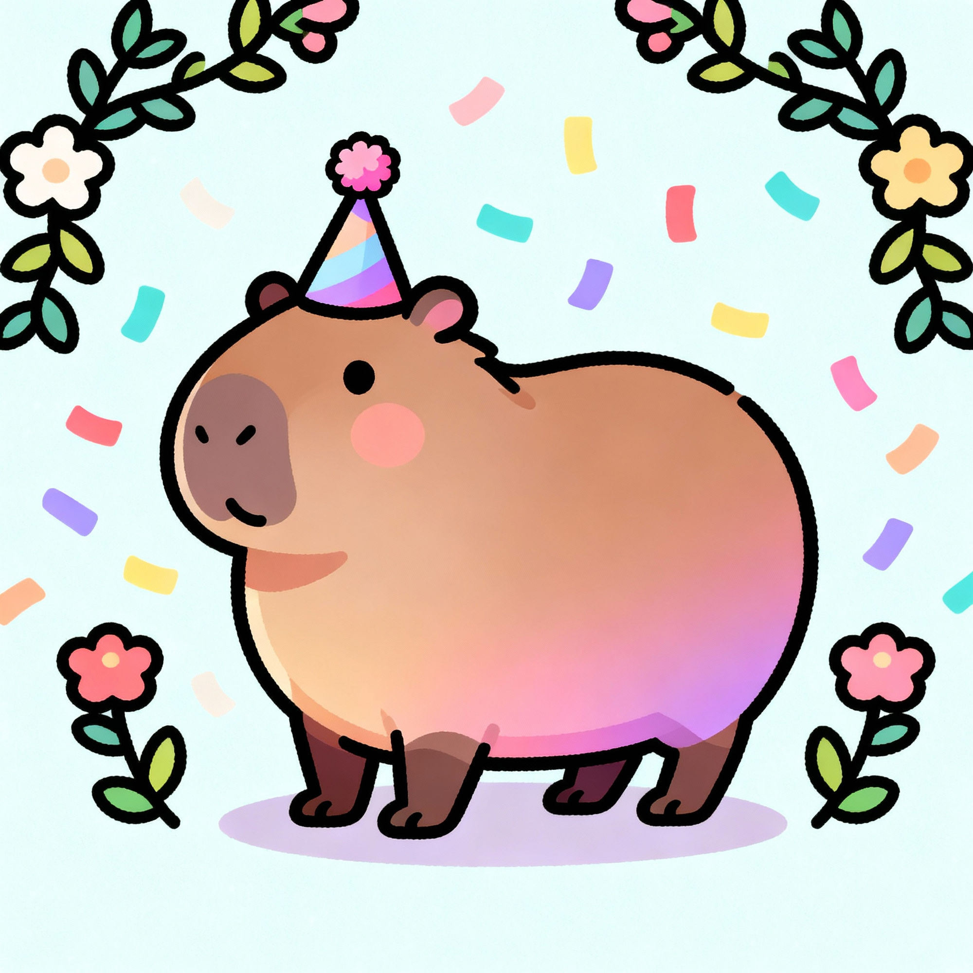 Capybara Clip Art - Create Adorable Designs With AI