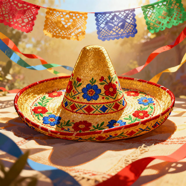 Sombrero Hat Drawing gallery