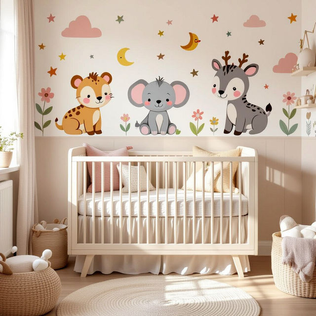 Nursery Wallpaper Peel and Stick gallery