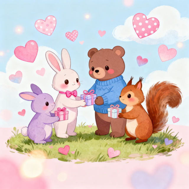 Valentine's Day Drawings - Made With AI gallery