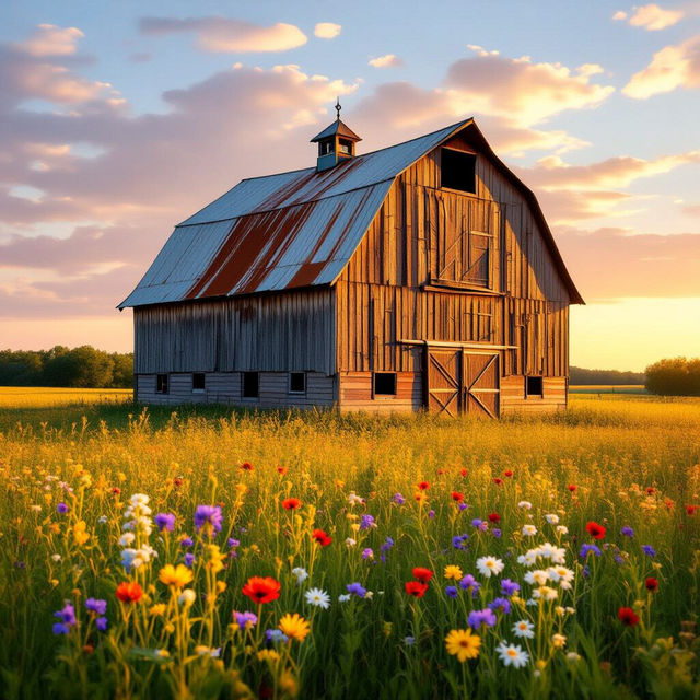 Barn Wall Art - AI Generated gallery