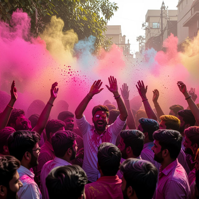 Holi Pictures - Made With AI gallery