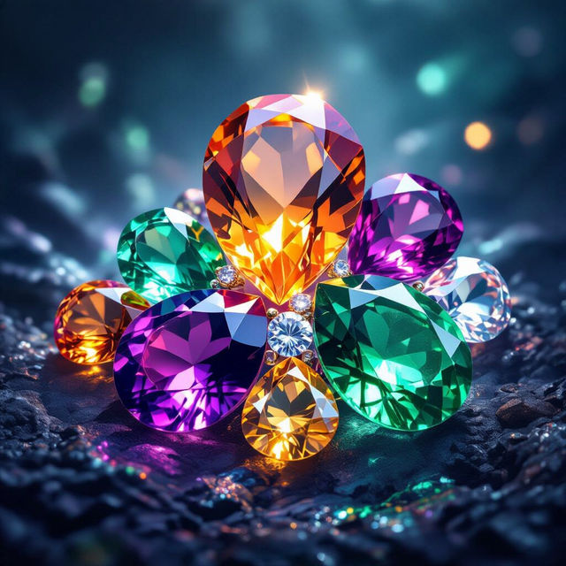 Gemstone Art - Created With AI gallery