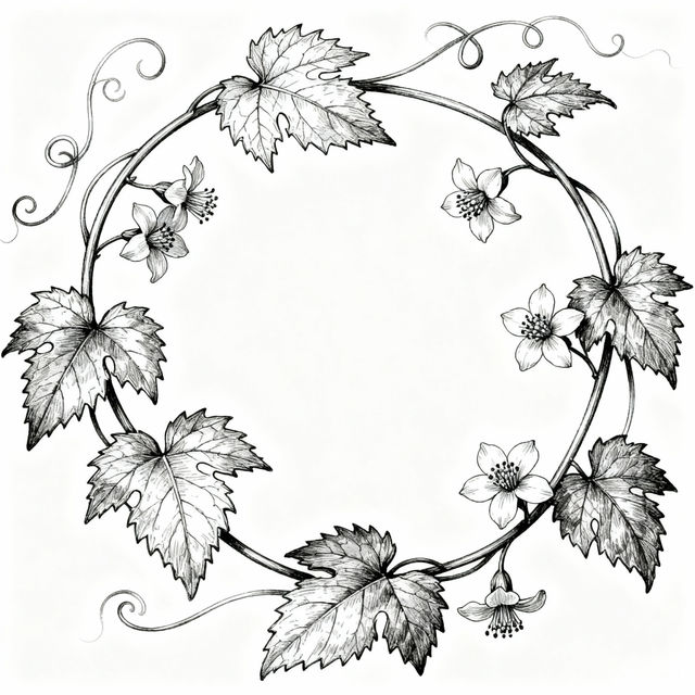 Vines Drawings - Made With AI gallery