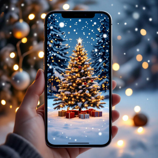 Aesthetic Christmas Wallpaper iPhone gallery