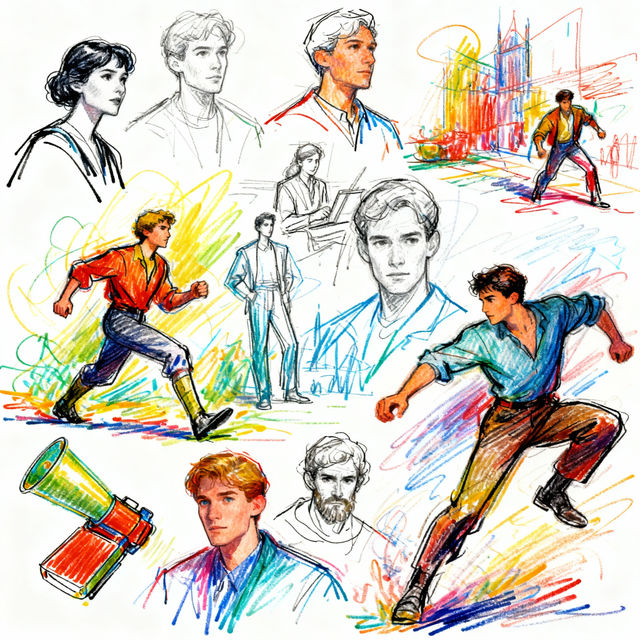 Thumbnail Sketch Art gallery