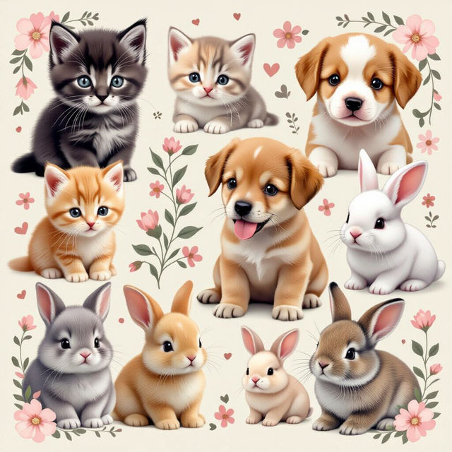Cute Photos Wallpaper - Made With AI gallery