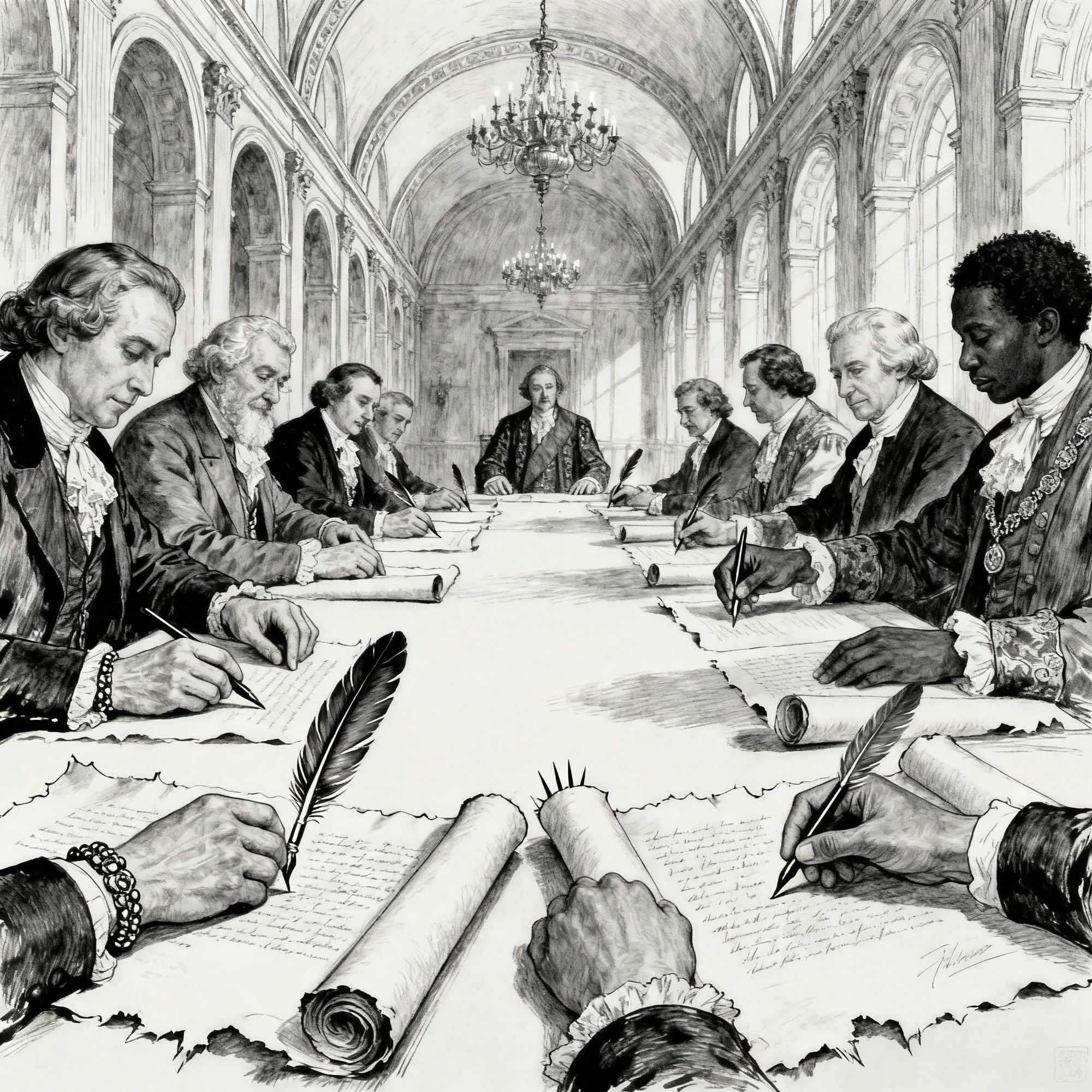 Treaty Drawing Gallery Create Your Own AI Art