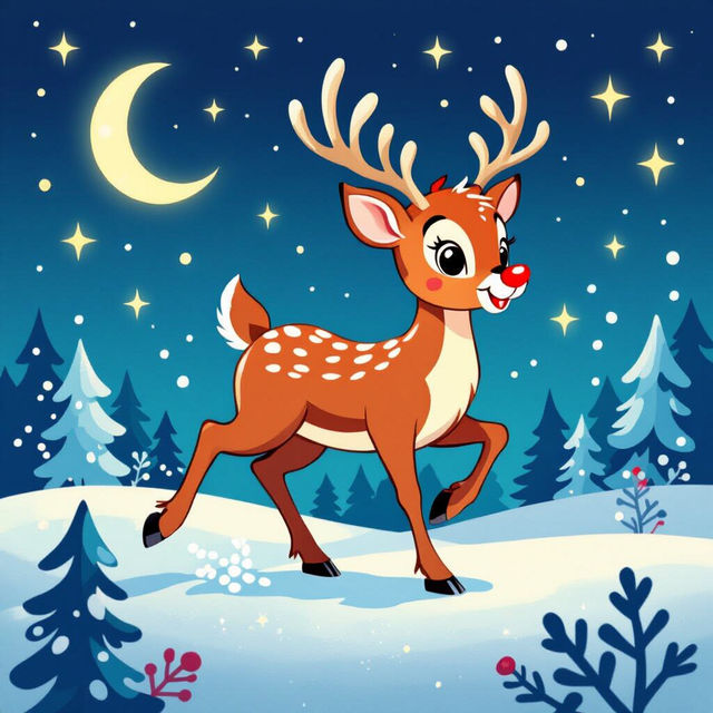 Rudolph Pictures - AI Generated gallery