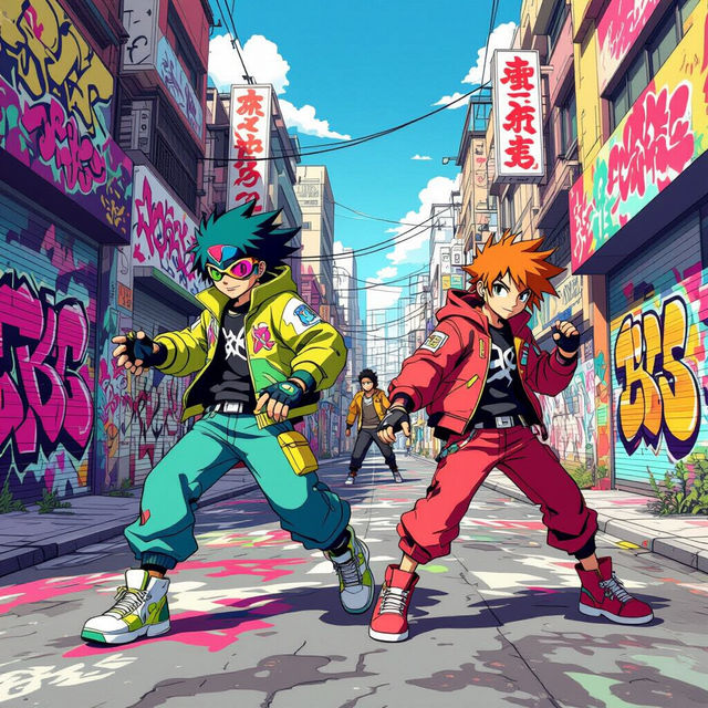 Jet Set Radio Art - Made With AI gallery