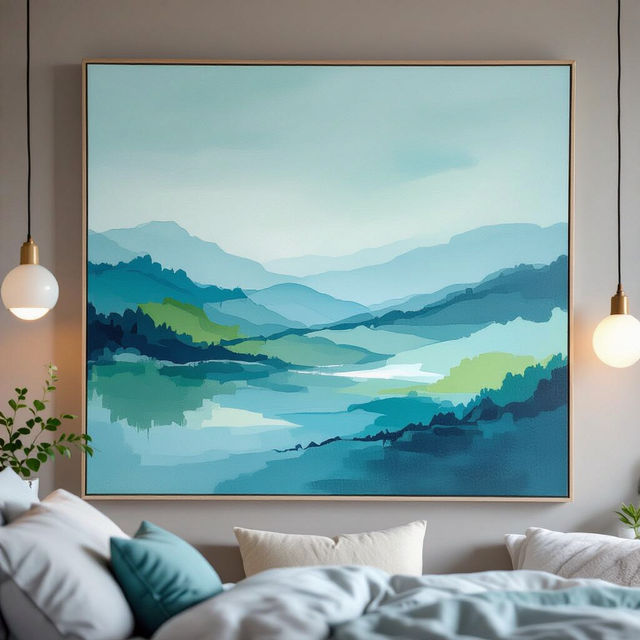 Over Bed Art gallery